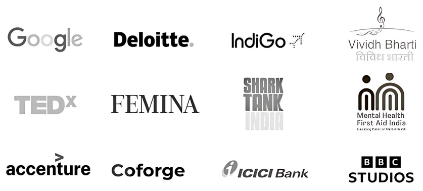 Trusted by Google, Deloitte, TEDx, Accenture, BBC Studios, Miss India and more