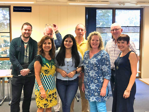 Academic certificates and educational achievements collage